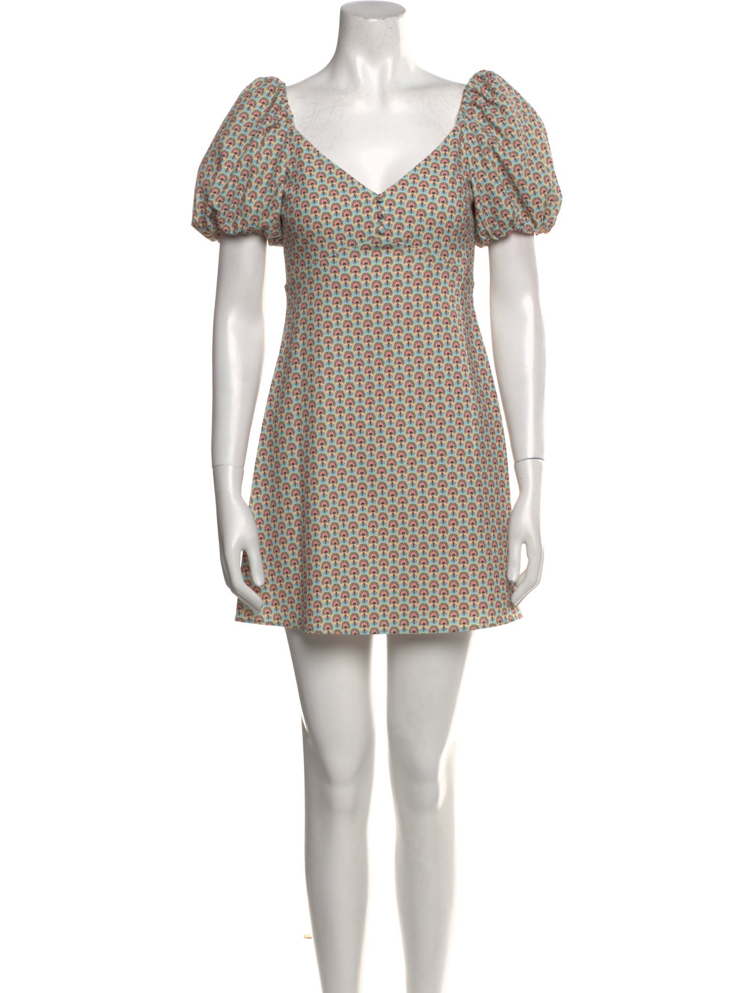 Alice + Olivia Printed Mini Dress w/ Tags