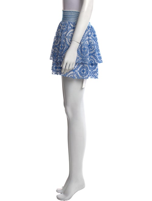 Alice + Olivia Printed Mini Skirt