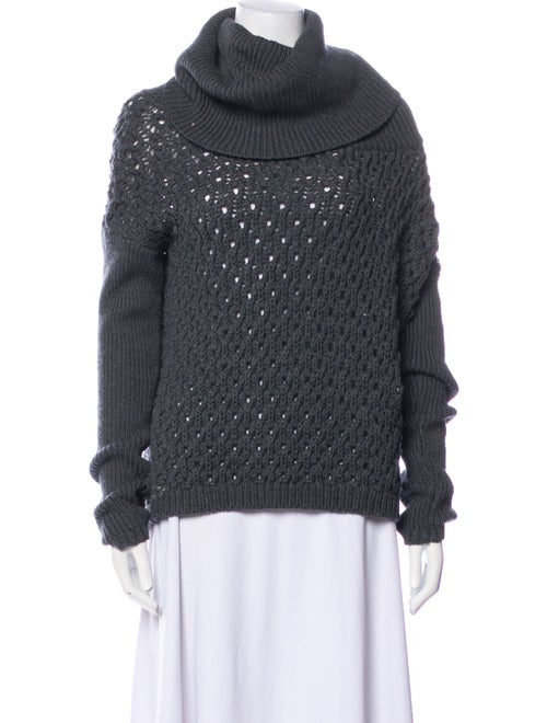 Alice + Olivia Wool Turtleneck Sweater