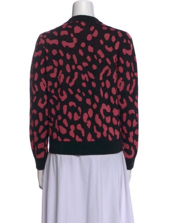 Alice + Olivia Wool Printed Sweater