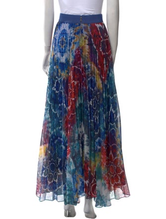 Alice + Olivia Printed Long Skirt