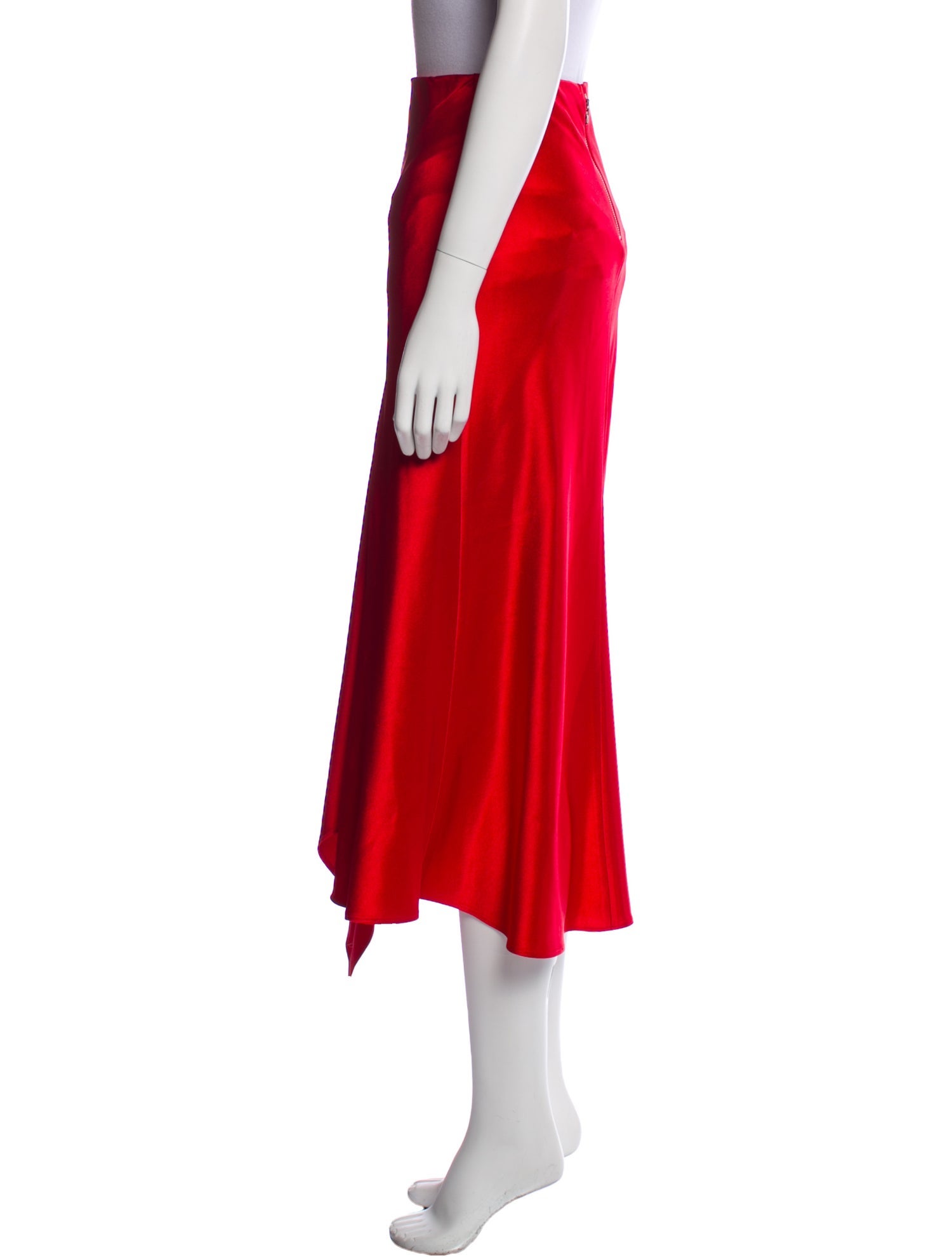 Alice + Olivia Cutout Accent Midi Length Skirt