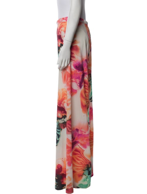 Alice + Olivia Floral Print Wide Leg Pants