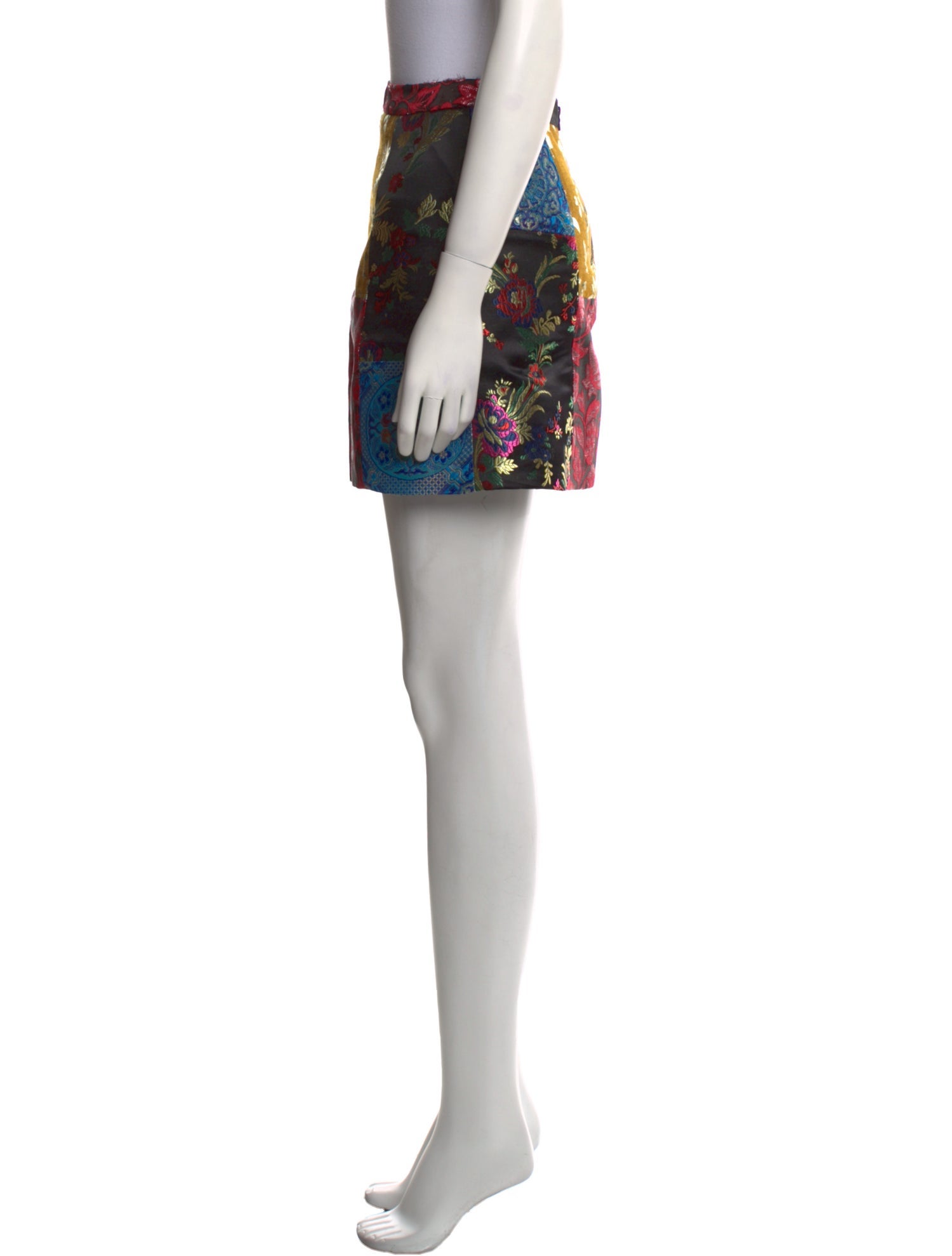 Alice + Olivia Printed Mini Skirt