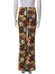 Alice + Olivia Floral Print Wide Leg Pants