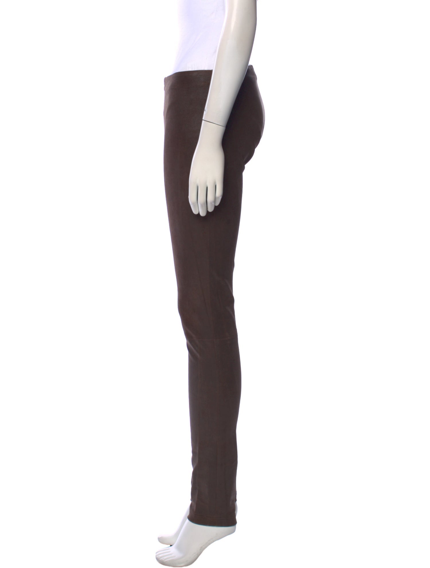 Alice + Olivia Leather Skinny Leg Pants