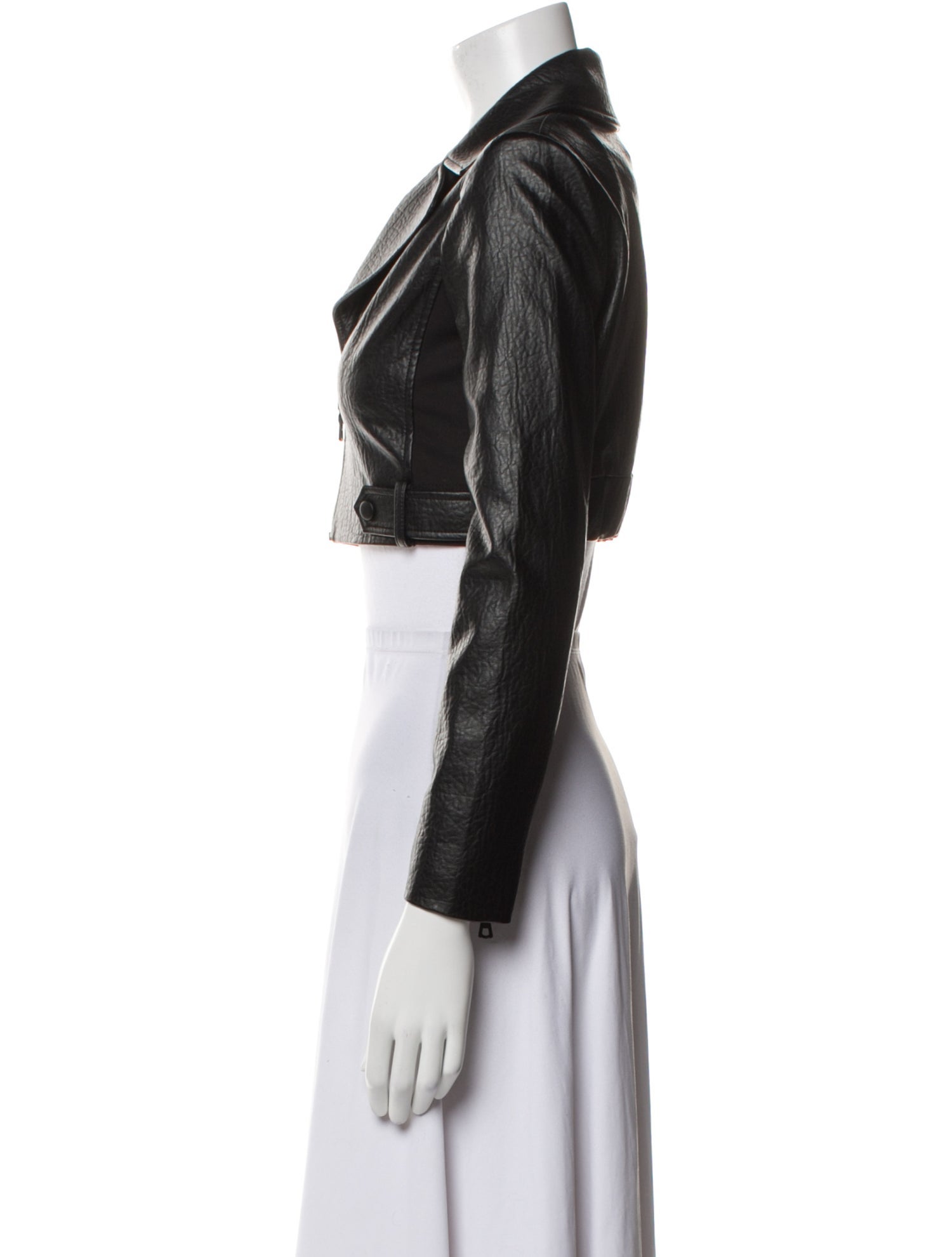 Alice + Olivia Leather Biker Jacket
