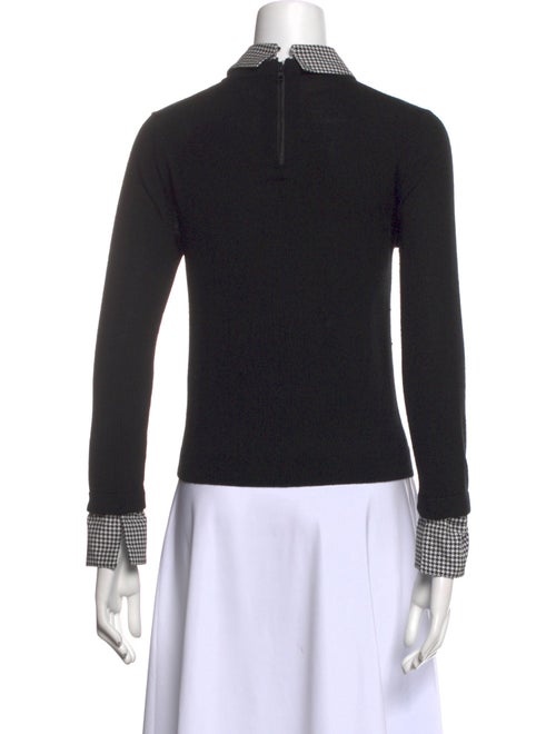 Alice + Olivia Wool Long Sleeve Top