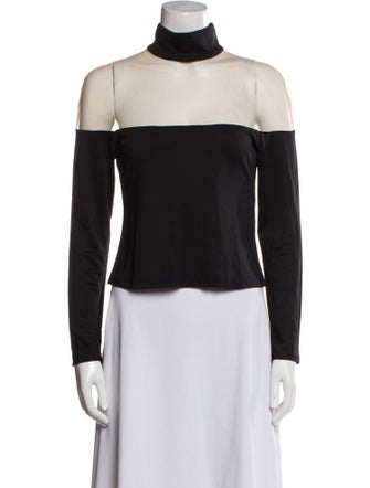 Alice + Olivia Turtleneck Long Sleeve Top