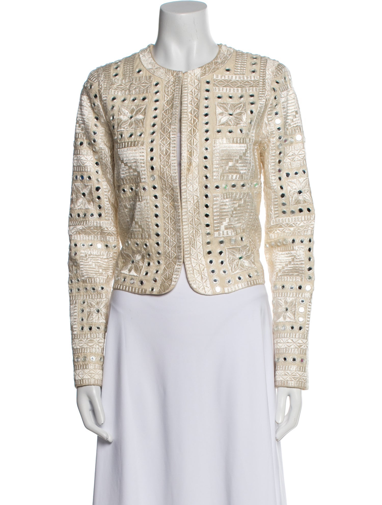 Alice + Olivia Patterned Evening Jacket