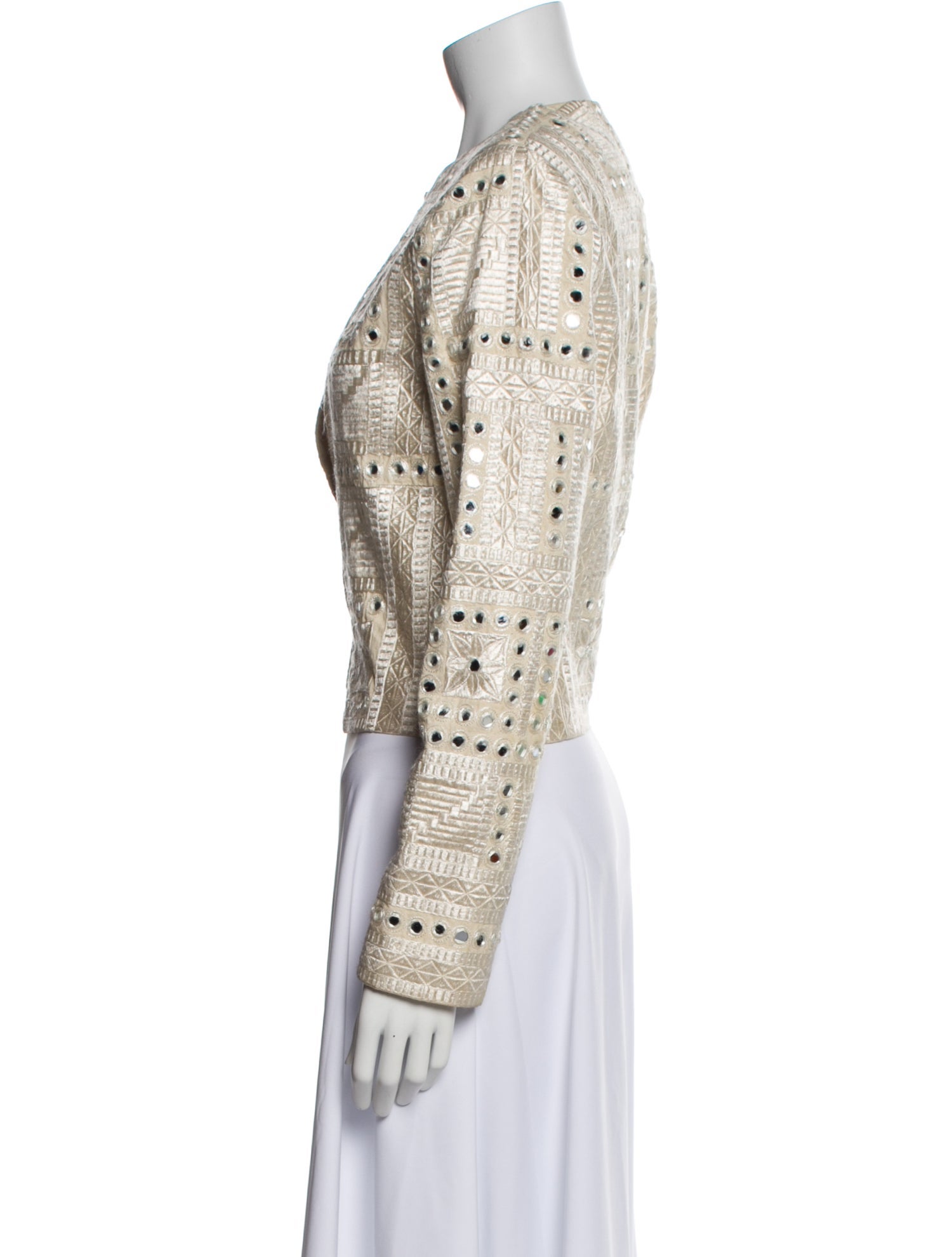 Alice + Olivia Patterned Evening Jacket