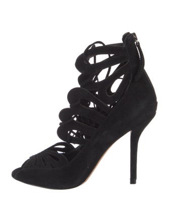 Alice + Olivia Suede Pumps