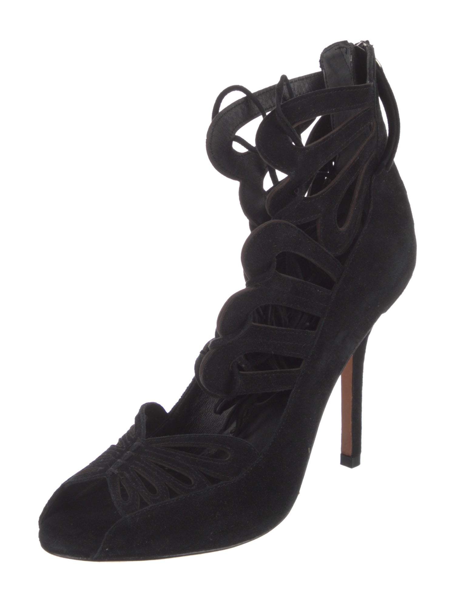 Alice + Olivia Suede Pumps