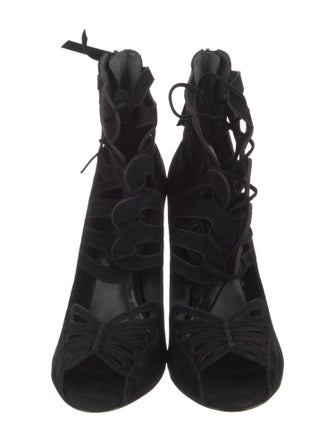 Alice + Olivia Suede Pumps