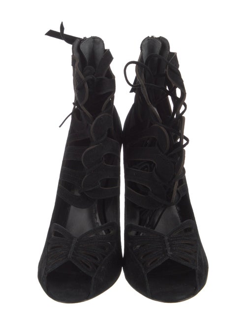 Alice + Olivia Suede Pumps