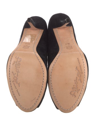 Alice + Olivia Suede Pumps