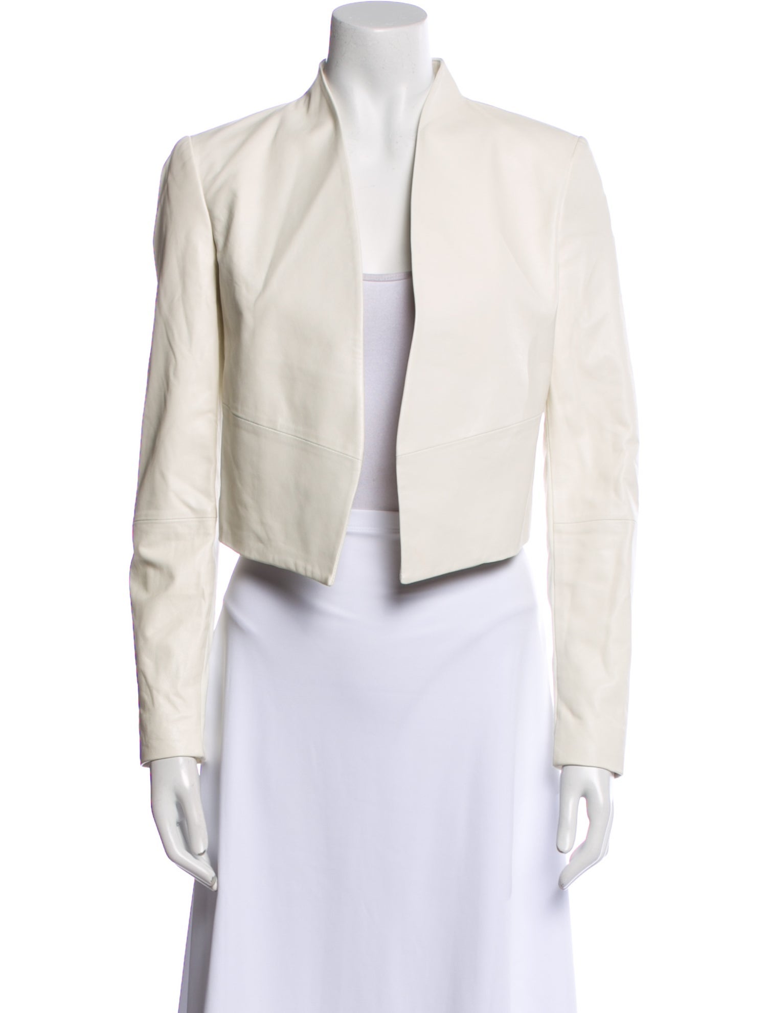 Alice + Olivia Leather Evening Jacket