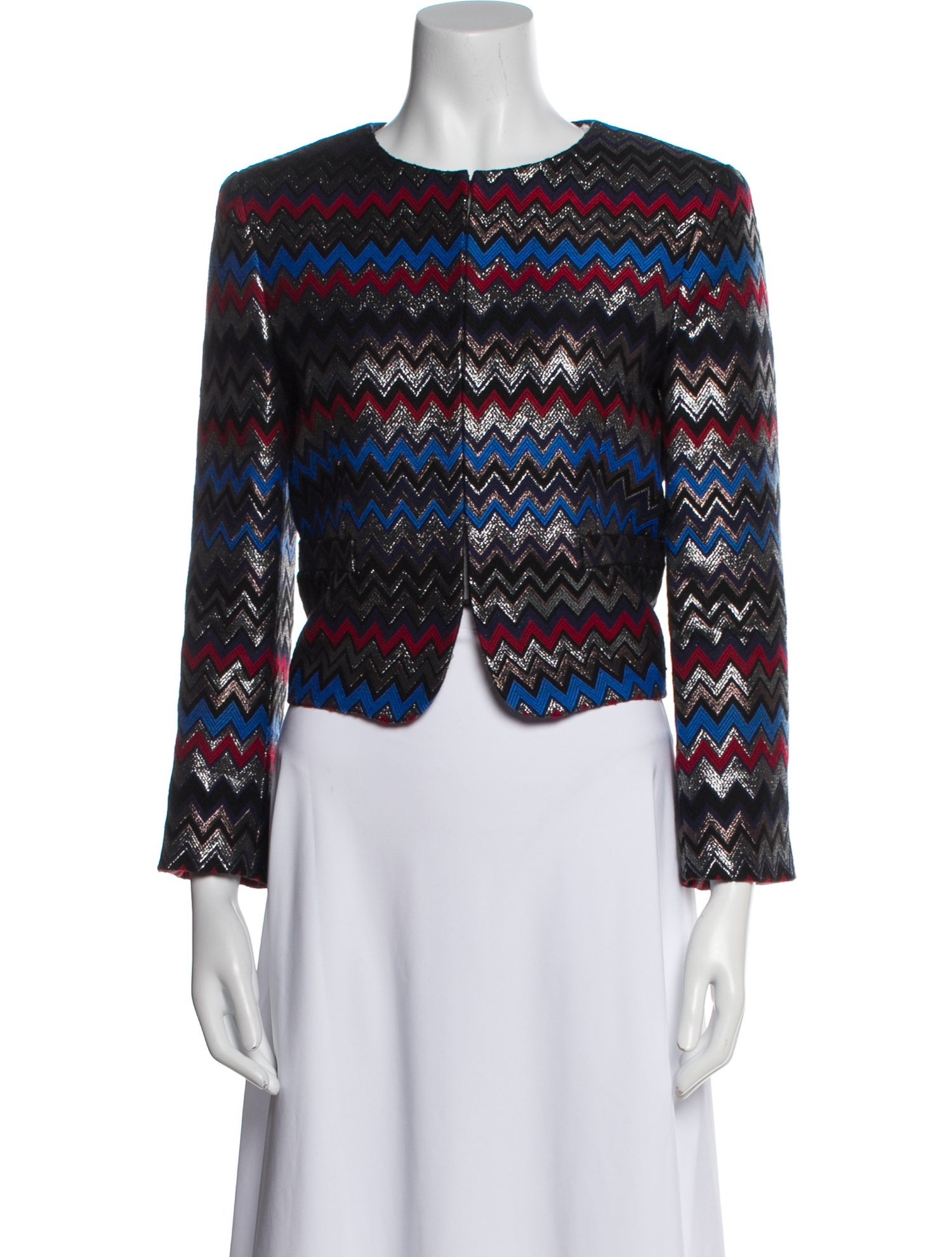 Alice + Olivia Floral Print Evening Jacket