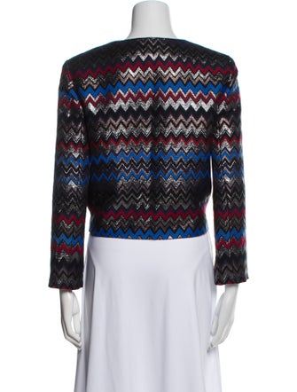 Alice + Olivia Floral Print Evening Jacket