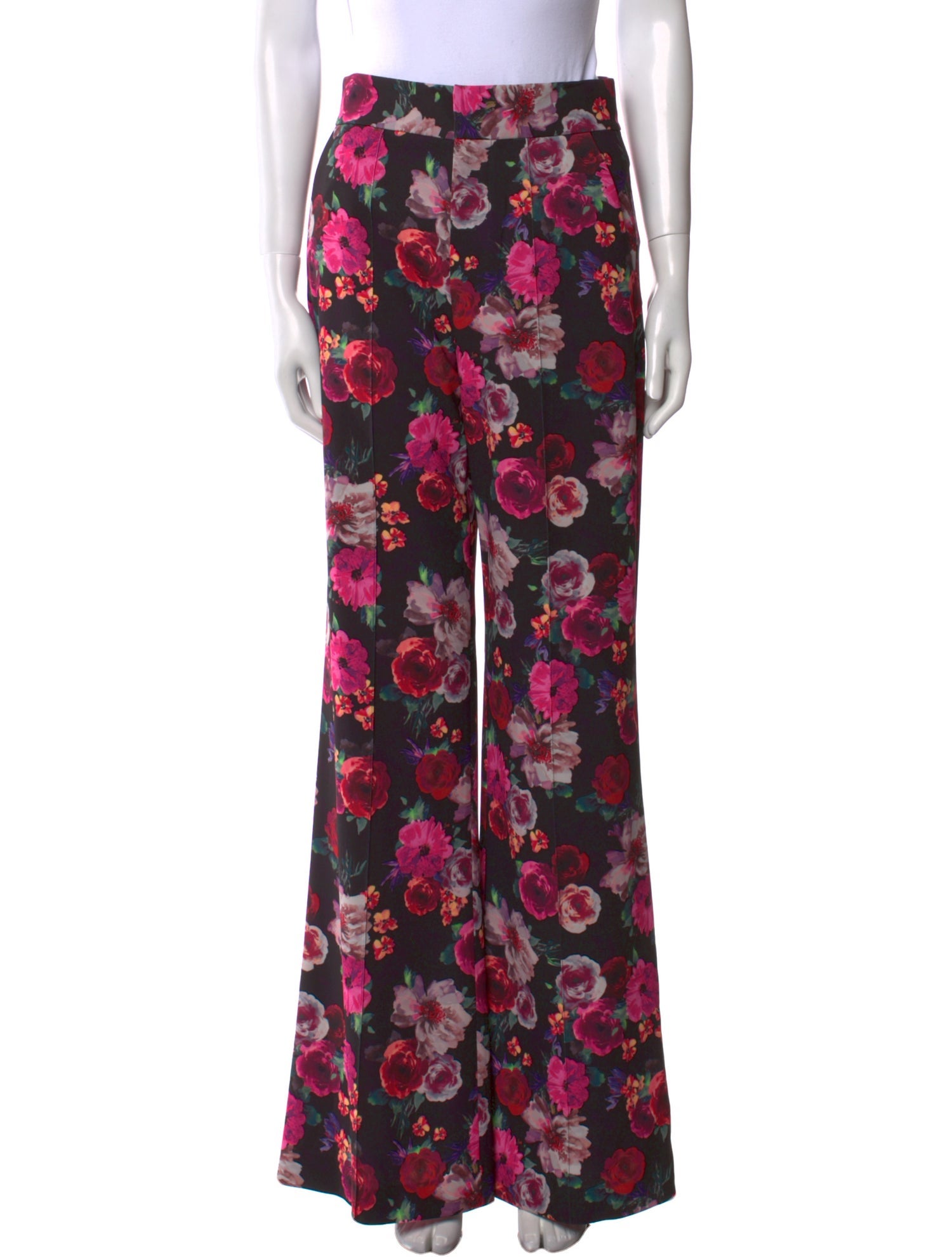 Alice + Olivia Floral Print Wide Leg Pants w/ Tags