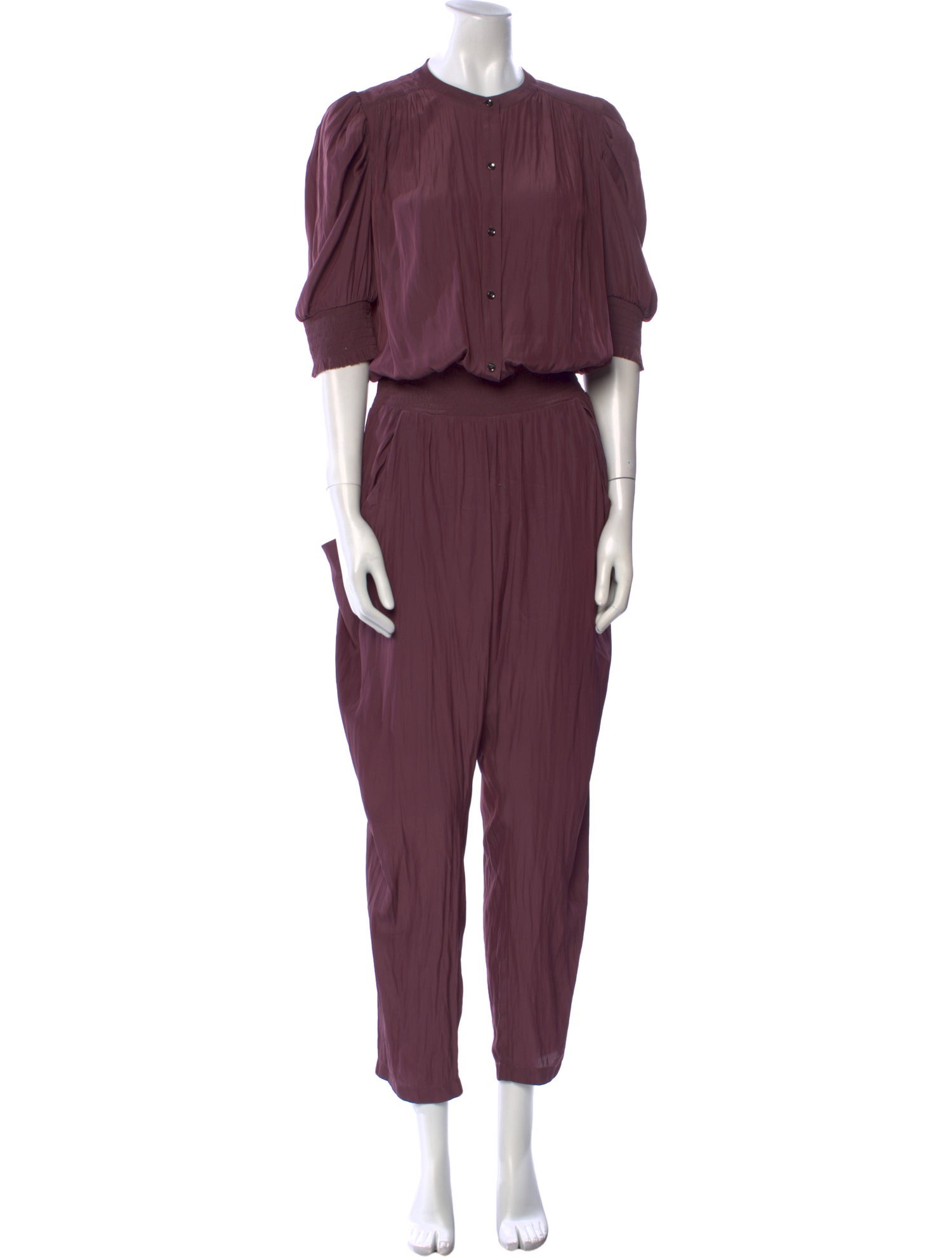 Alice + Olivia Crew Neck Jumpsuit