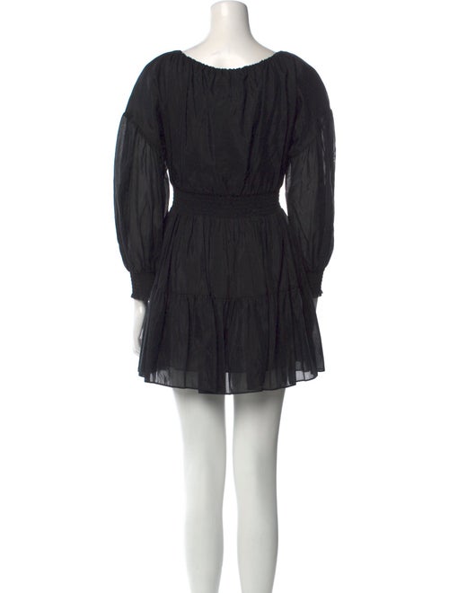 Alice + Olivia Scoop Neck Mini Dress