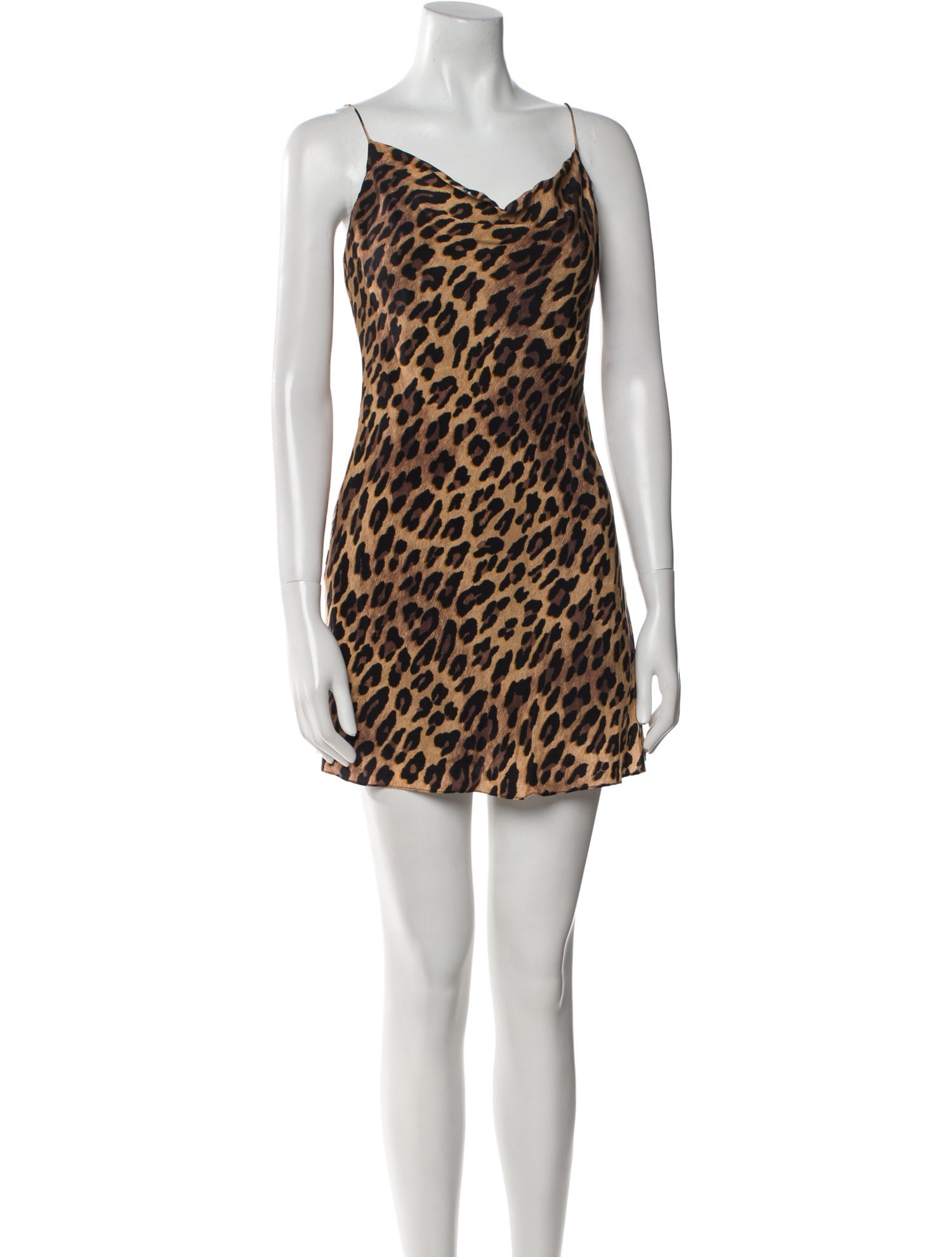 Alice + Olivia Animal Print Square Neckline Tunic