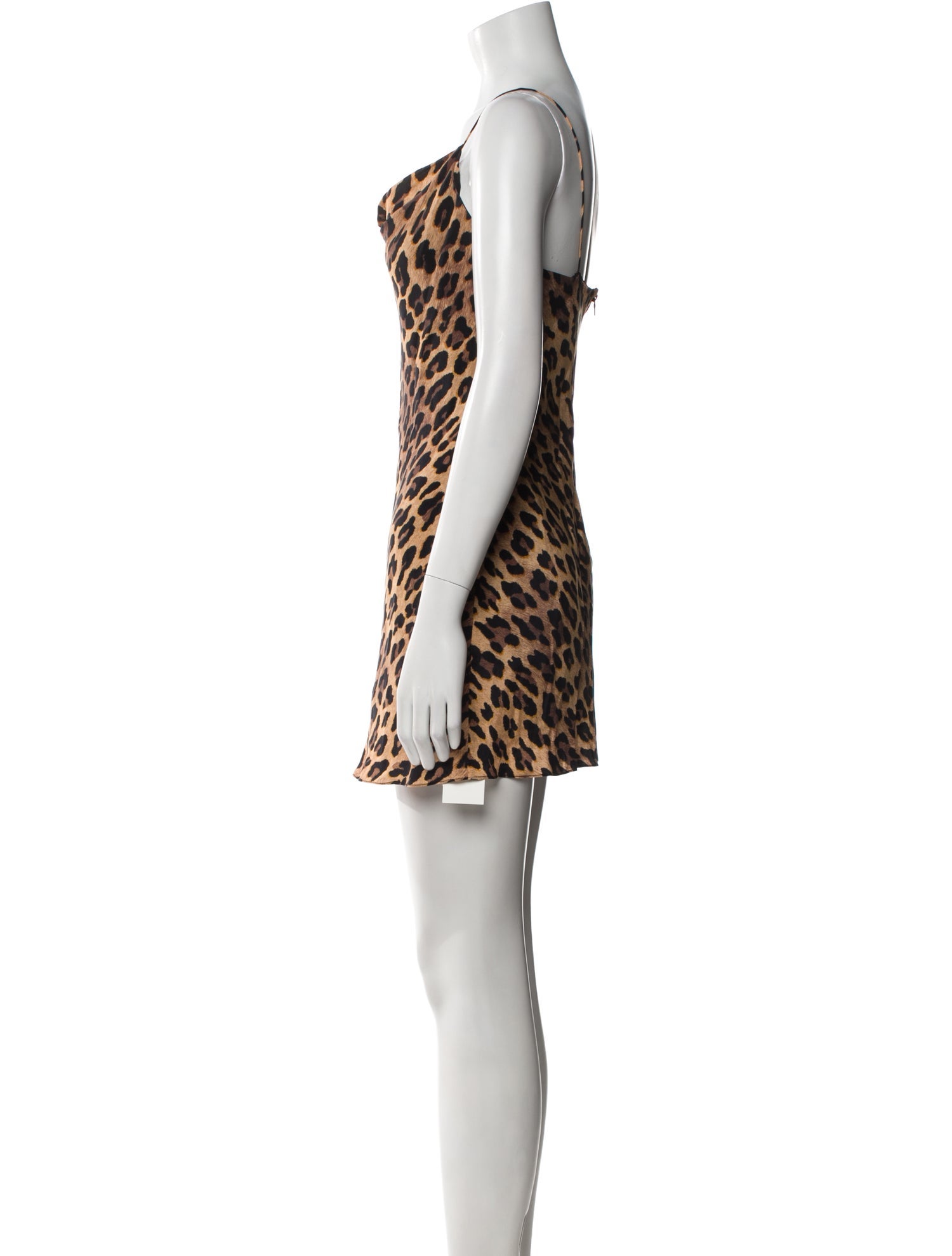 Alice + Olivia Animal Print Square Neckline Tunic