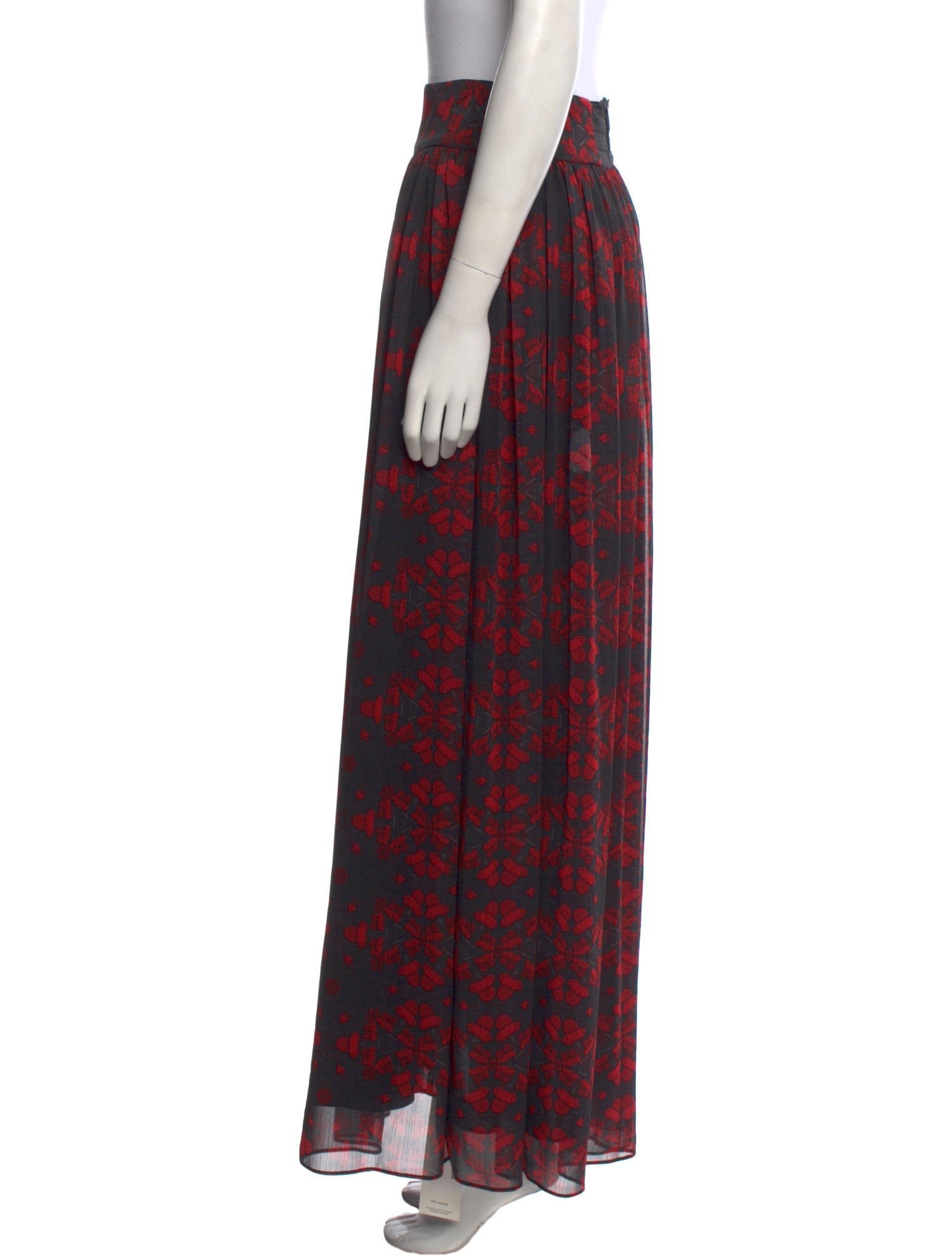 Alice + Olivia Printed Long Skirt