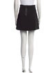Alice + Olivia Pleated Accents Mini Skirt
