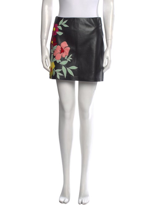 Alice + Olivia Printed Mini Skirt