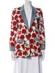 Alice + Olivia Floral Print Blazer