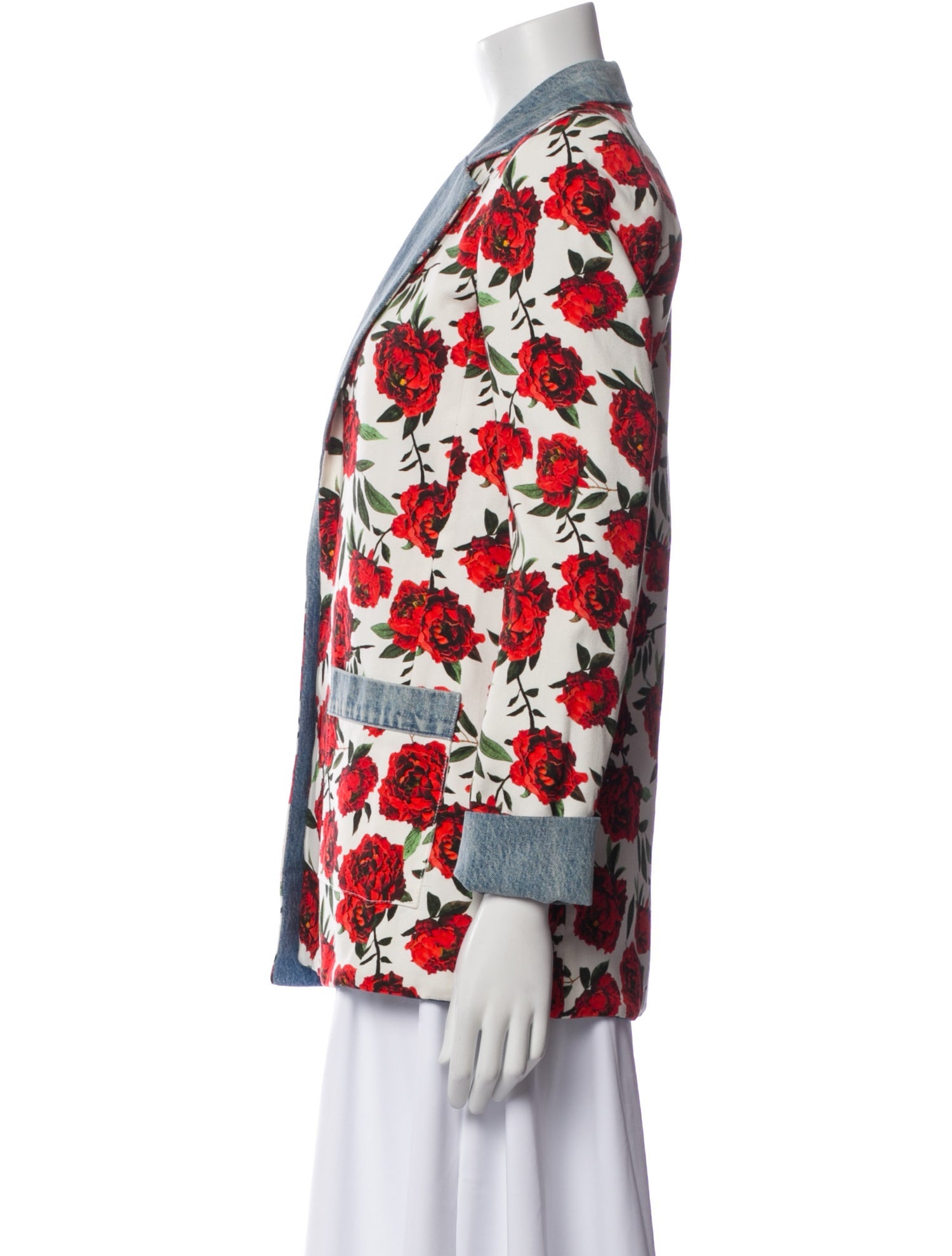 Alice + Olivia Floral Print Blazer