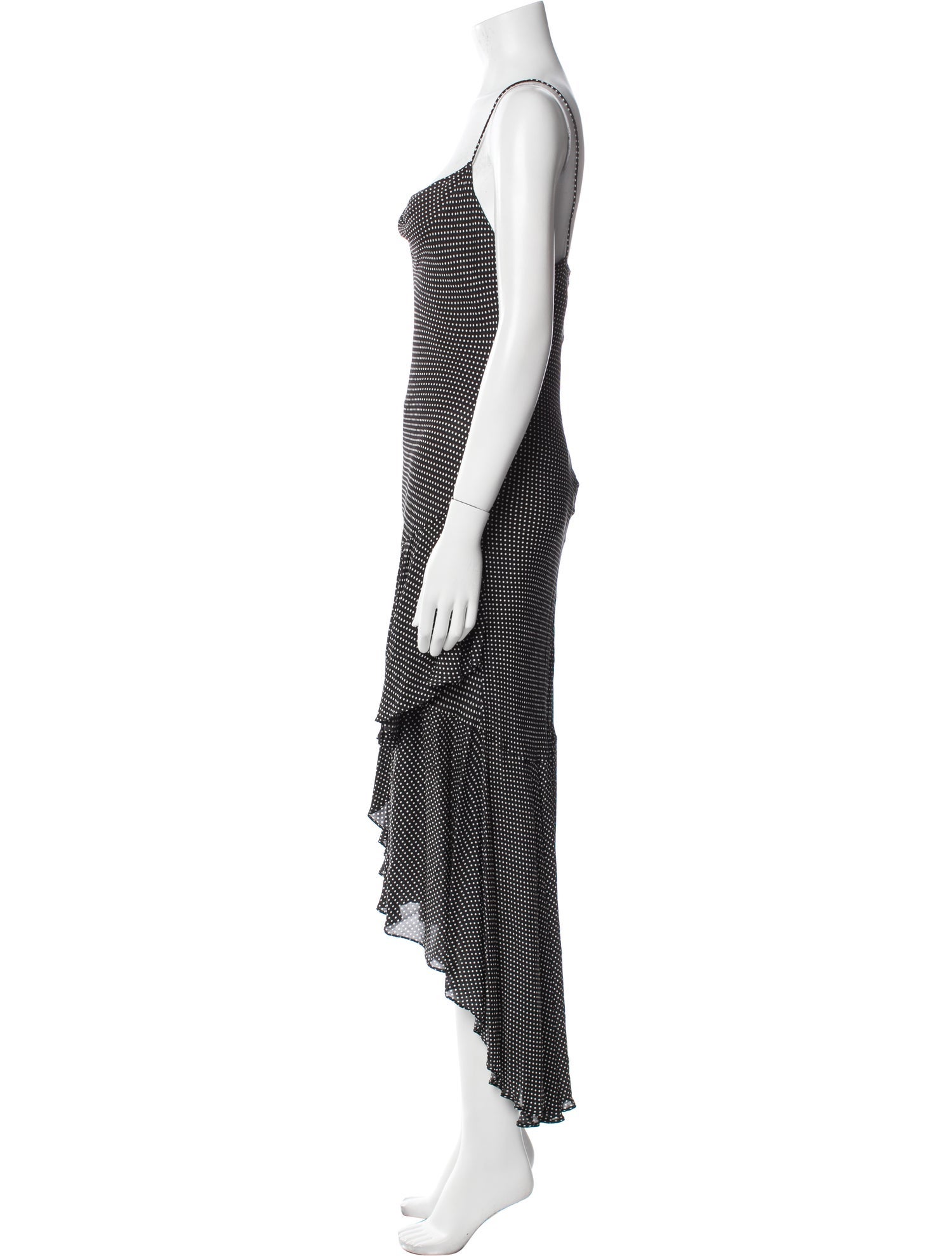 Alice + Olivia Polka Dot Print Midi Length Dress w/ Tags