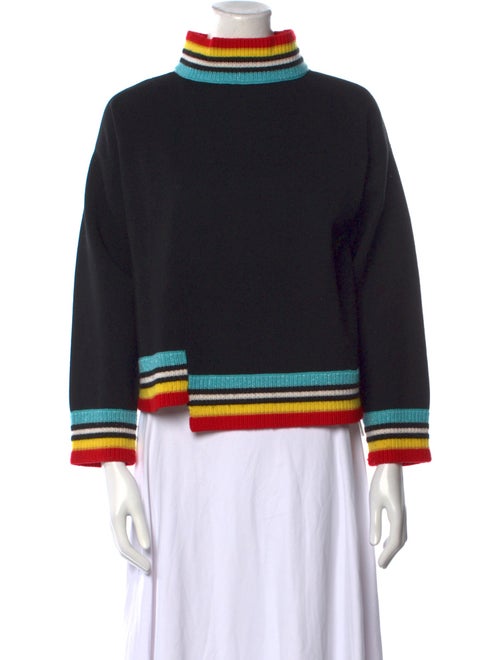 Alice + Olivia Striped Turtleneck Sweater