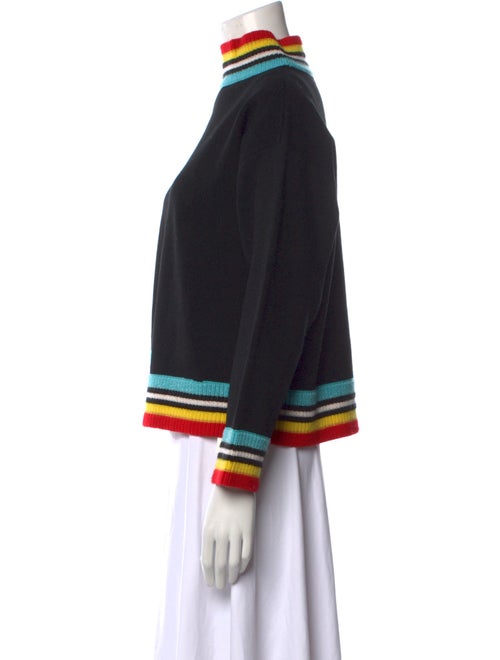 Alice + Olivia Striped Turtleneck Sweater