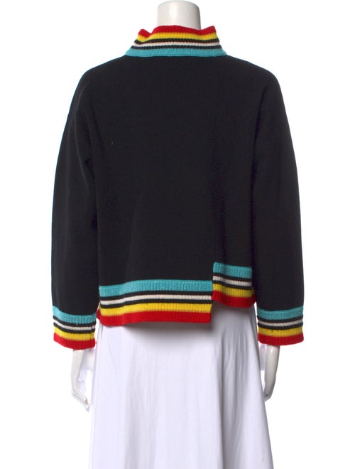 Alice + Olivia Striped Turtleneck Sweater