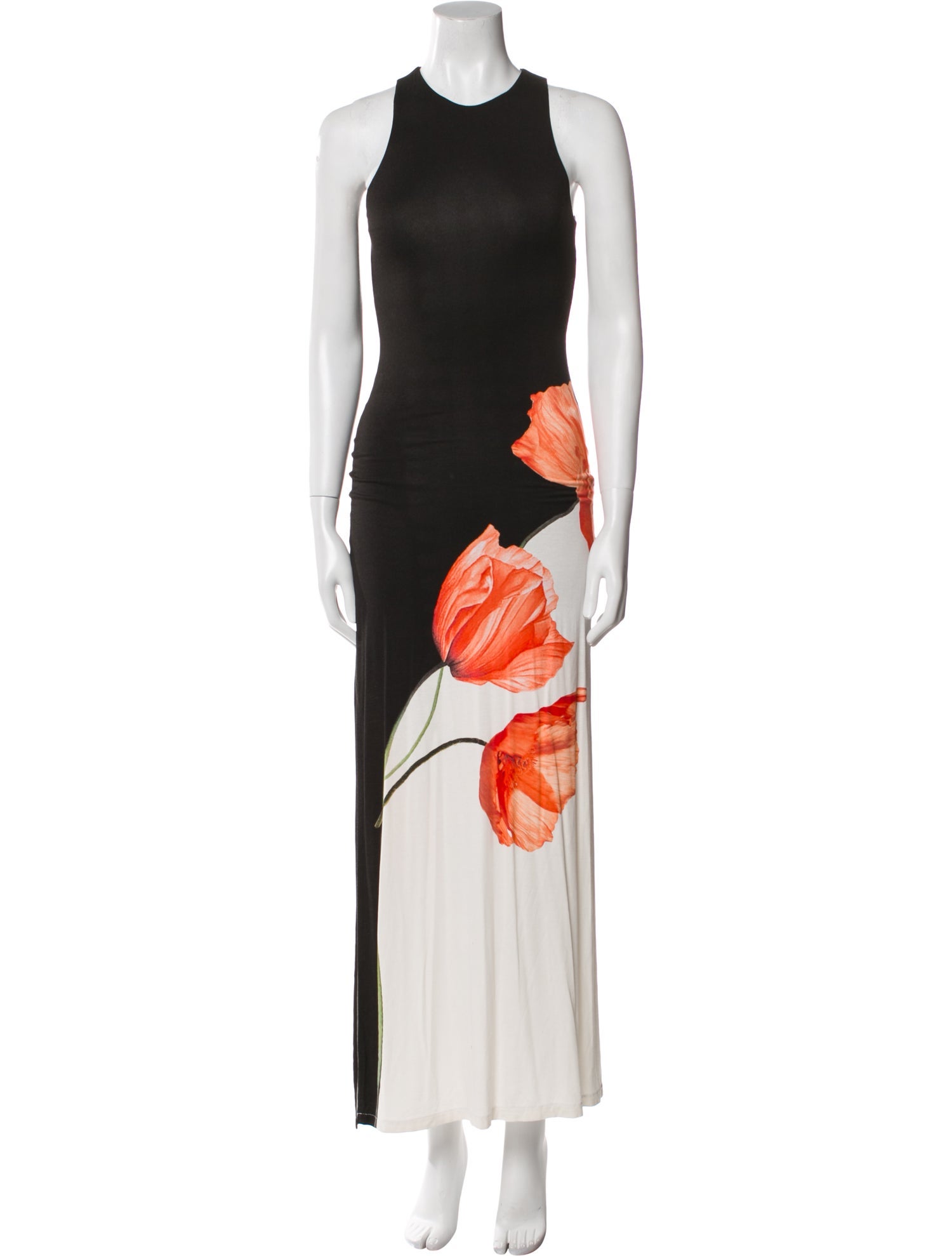 Alice + Olivia Printed Long Dress