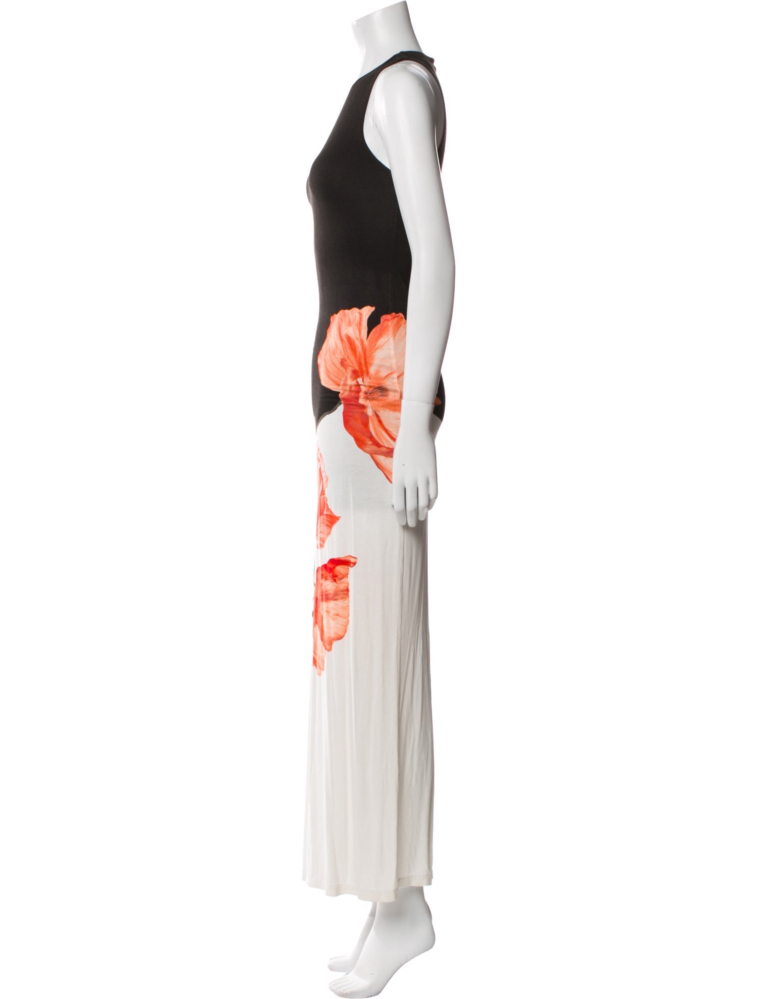 Alice + Olivia Printed Long Dress