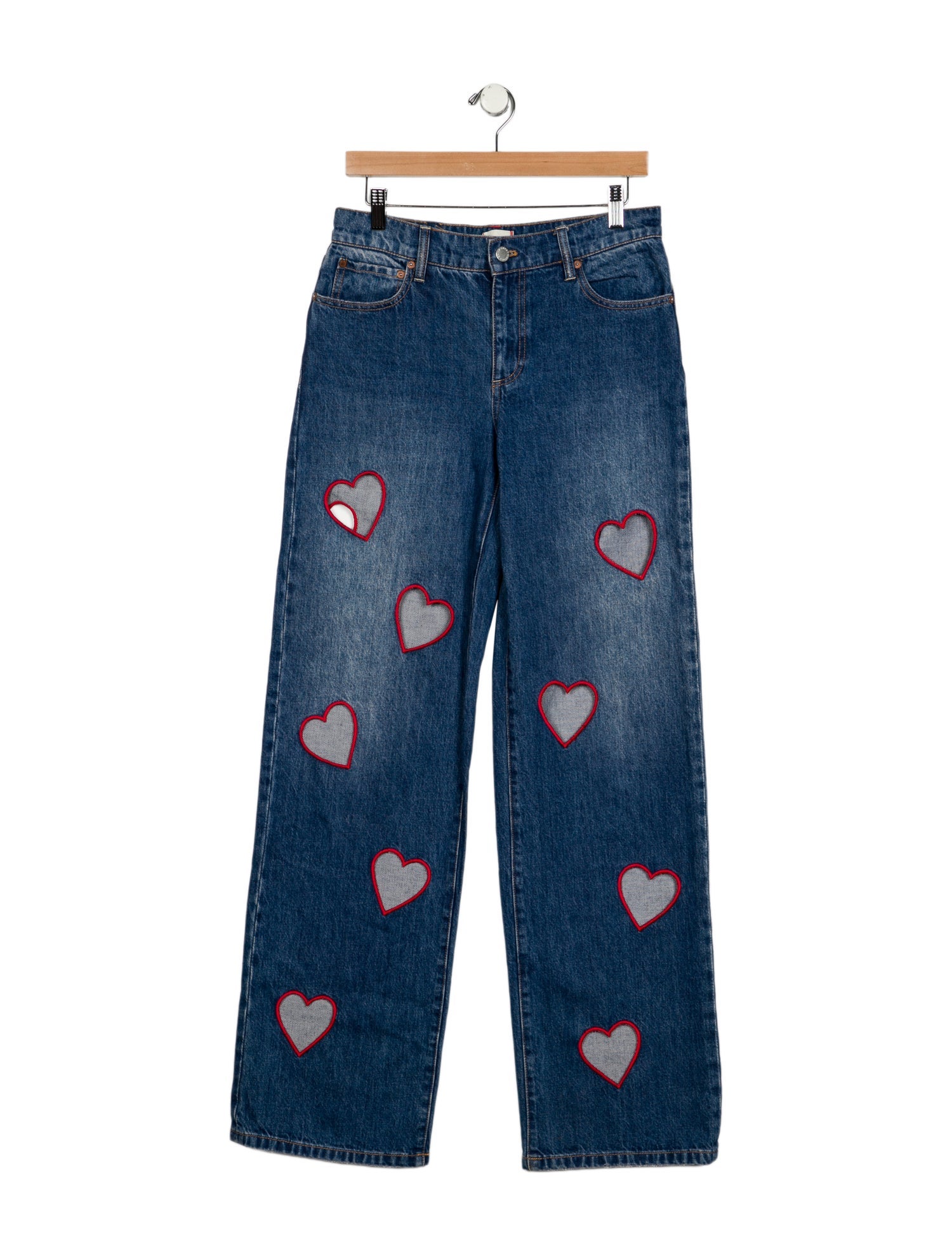 Alice + Olivia High-Rise Wide Leg Jeans w/ Tags