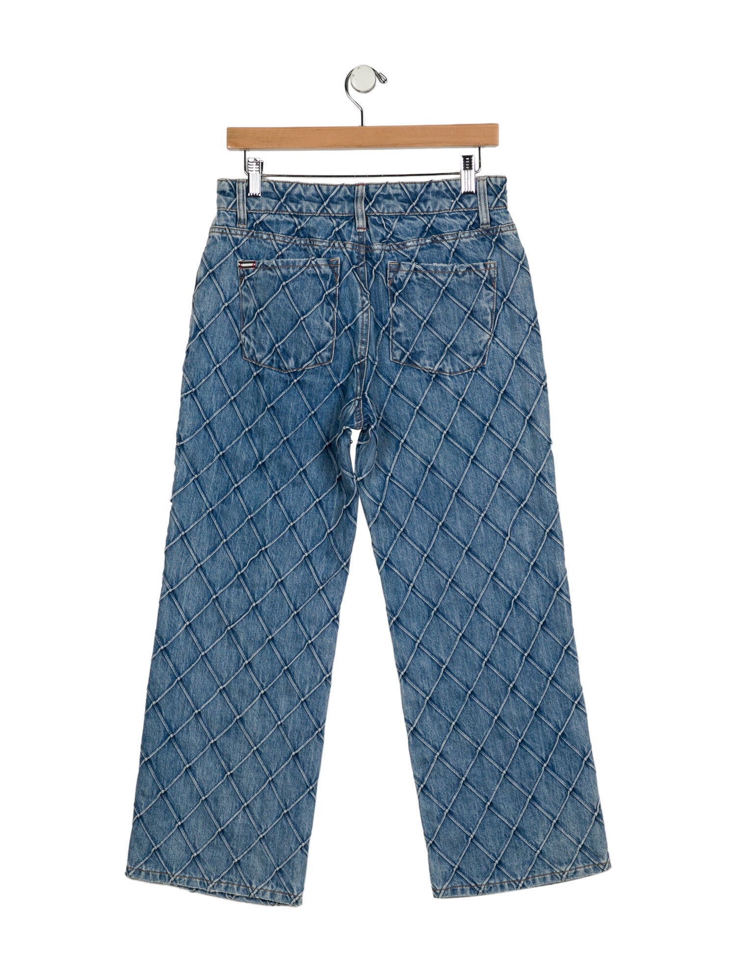 Alice + Olivia High-Rise Wide Leg Jeans