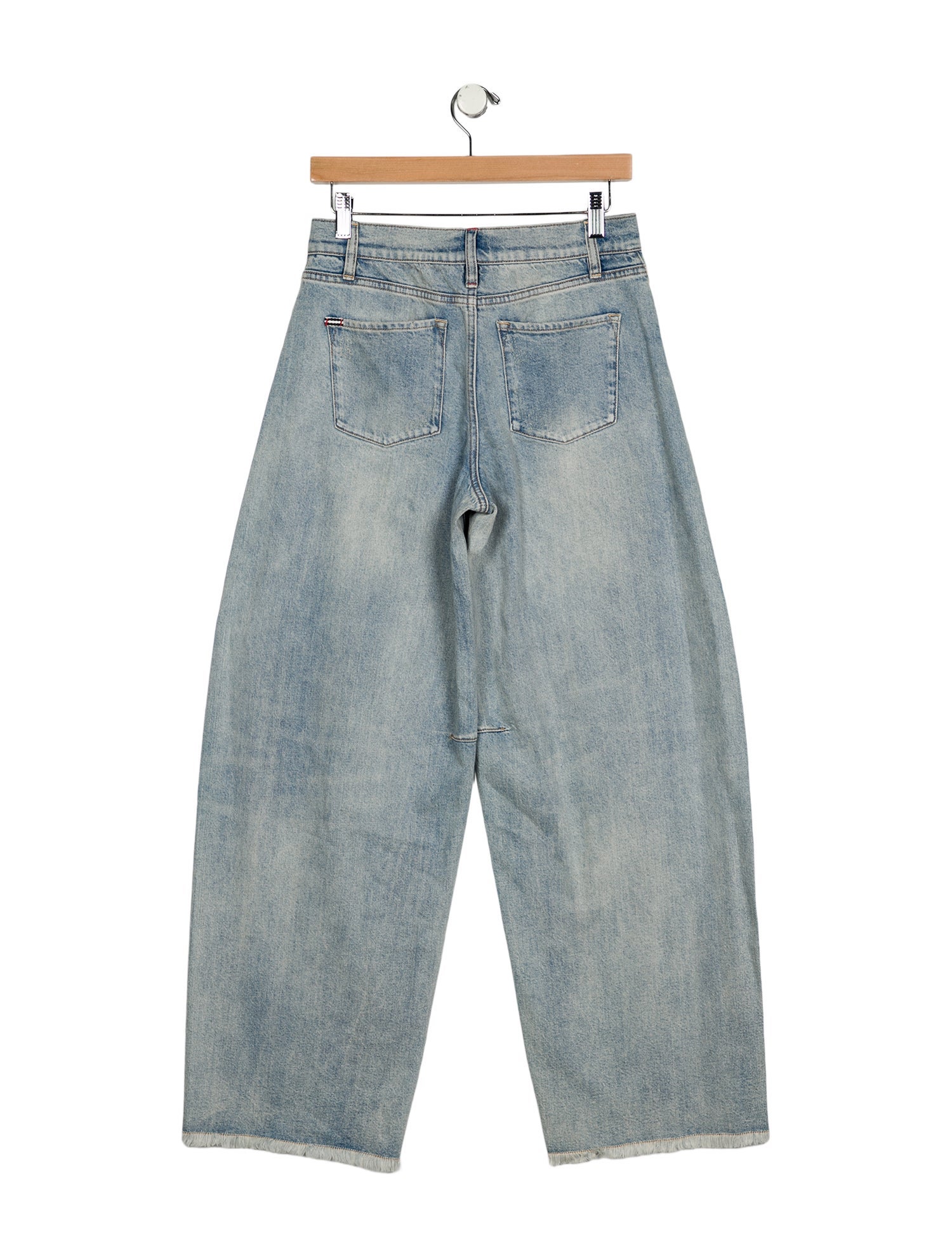 Alice + Olivia Mid-Rise Wide Leg Jeans