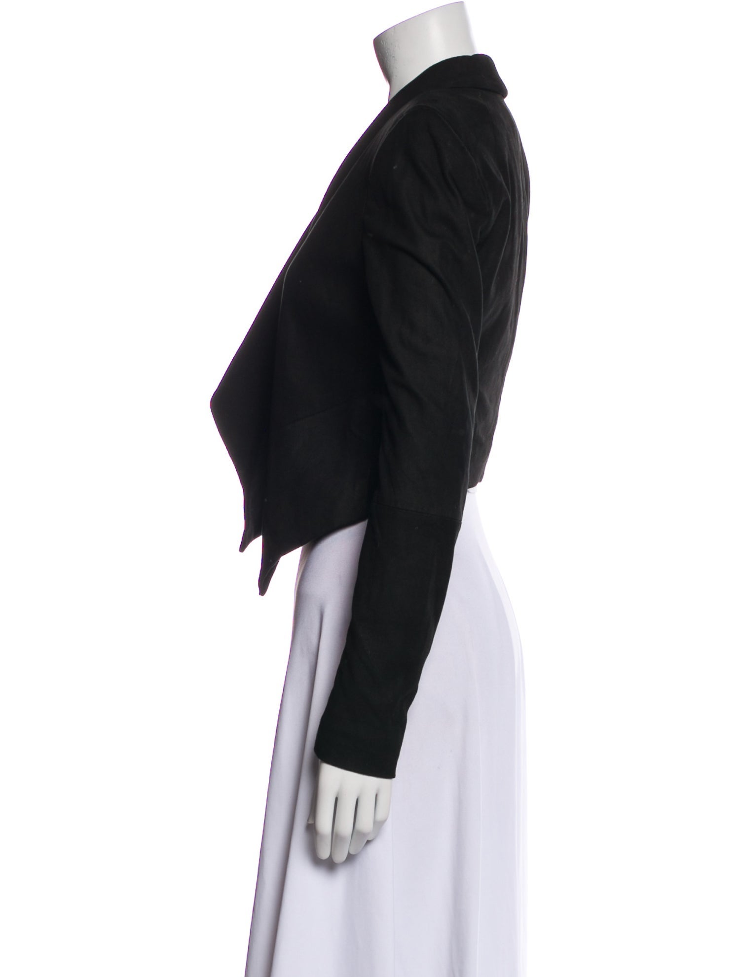 Alice + Olivia Leather Blazer