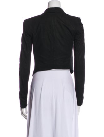 Alice + Olivia Leather Blazer