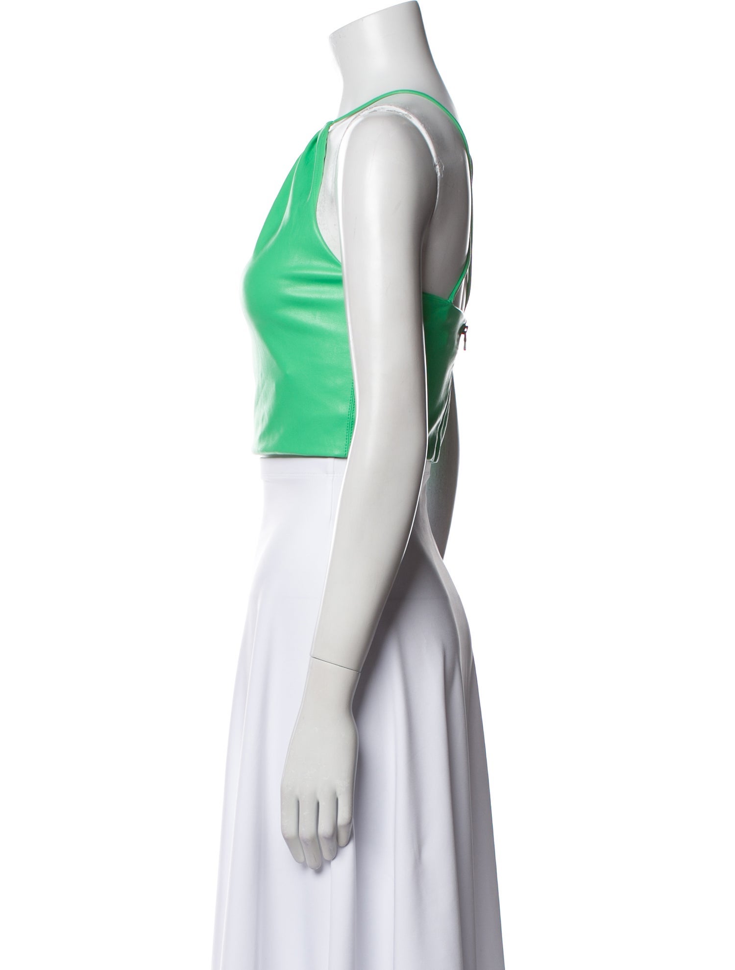 Alice + Olivia Halterneck Sleeveless Crop Top w/ Tags