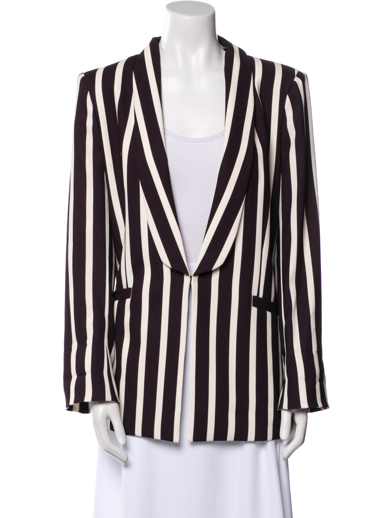 Alice + Olivia Striped Blazer
