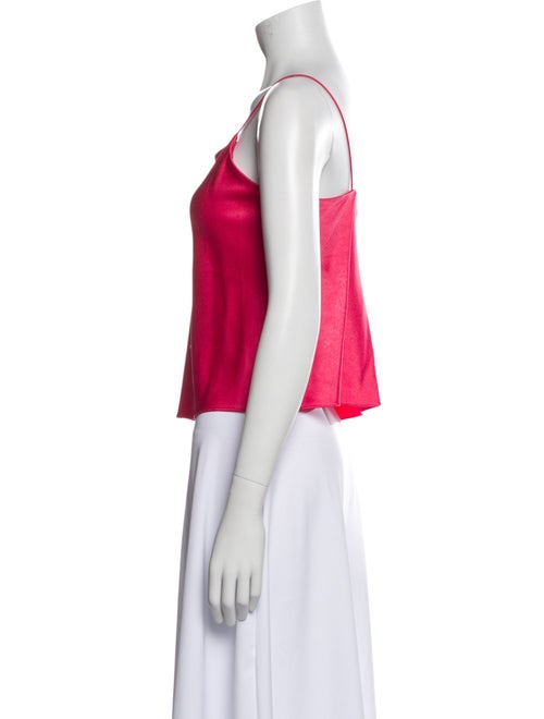 Alice + Olivia Square Neckline Sleeveless Crop Top