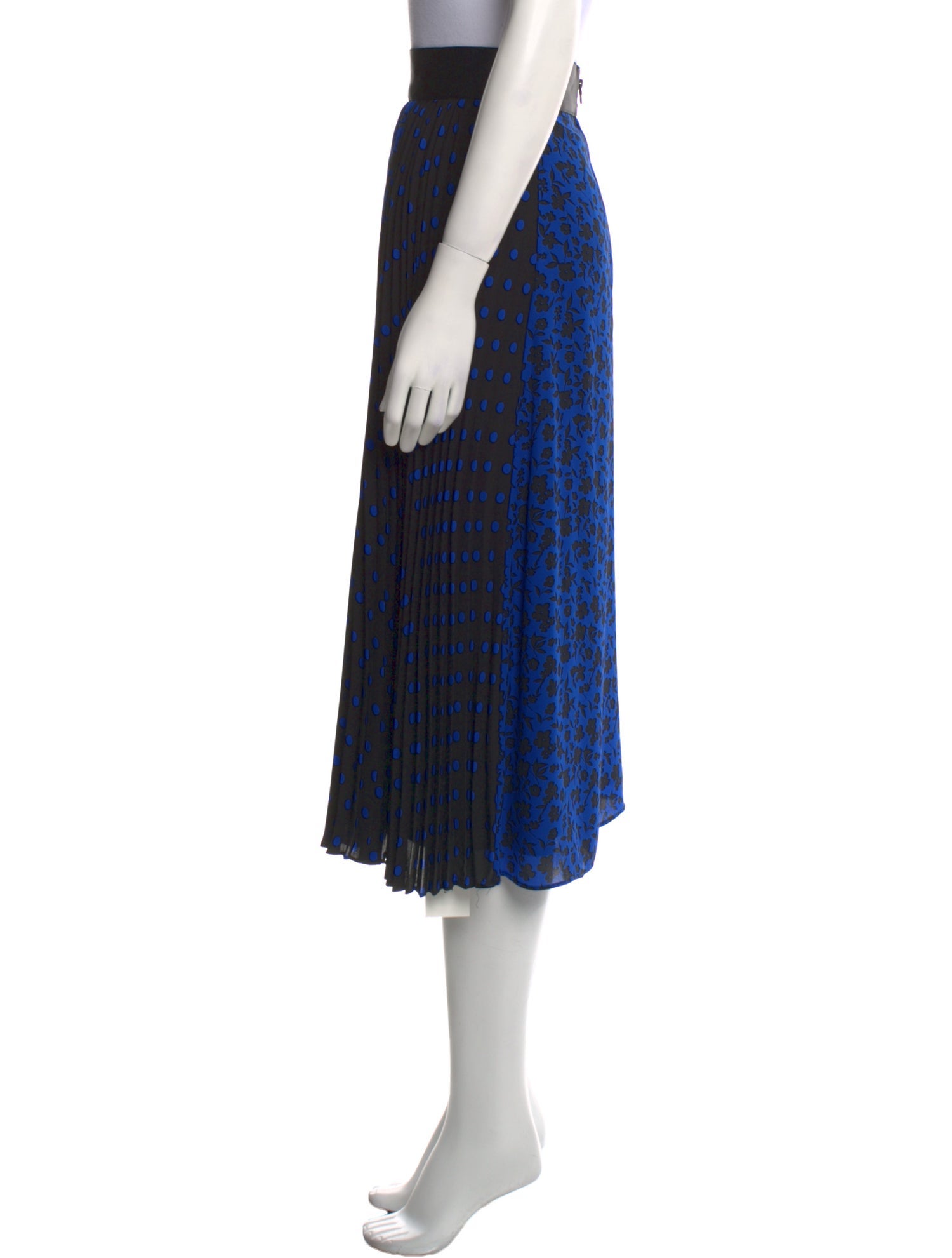 Alice + Olivia Floral Print Midi Length Skirt