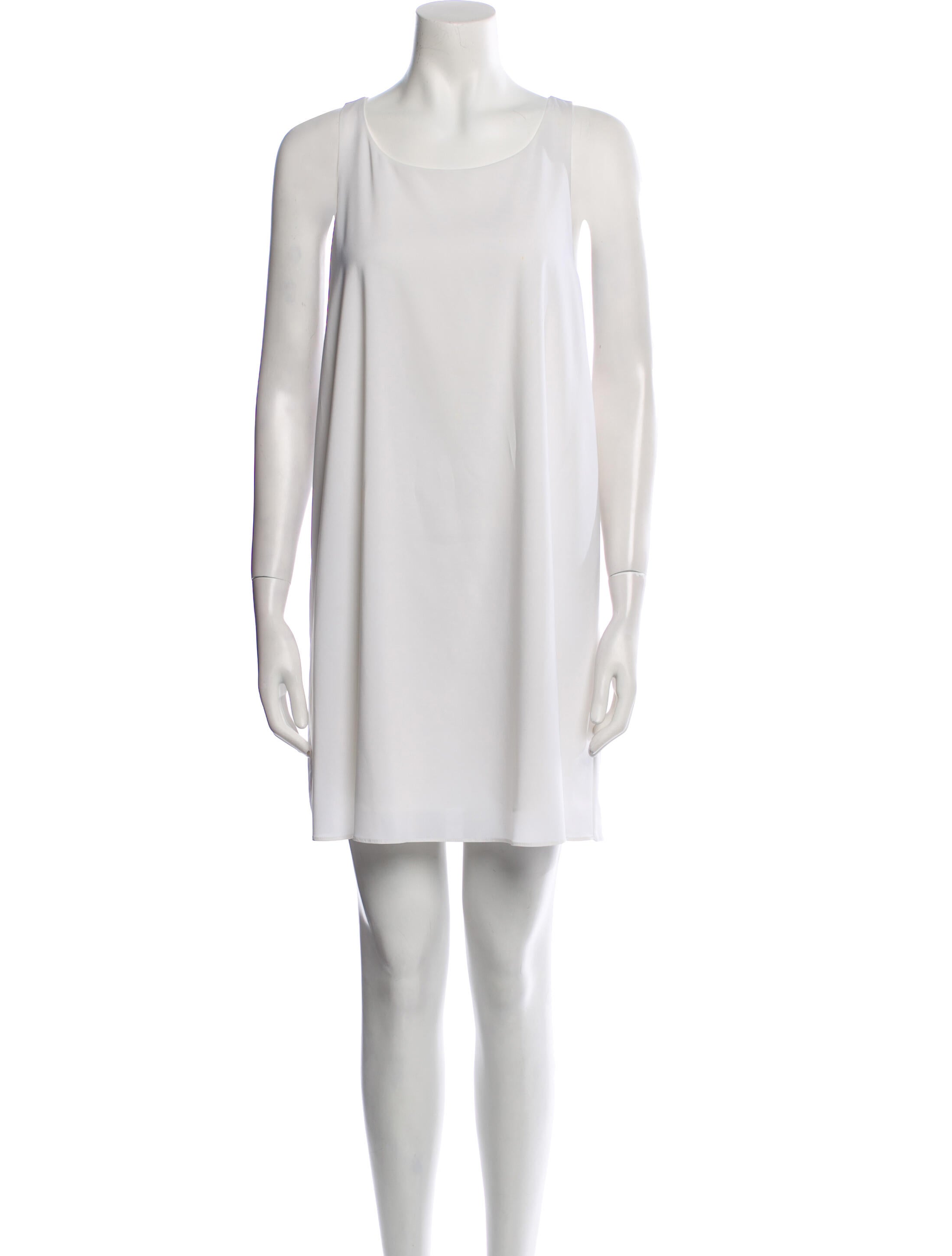 Alice + Olivia Scoop Neck Mini Dress