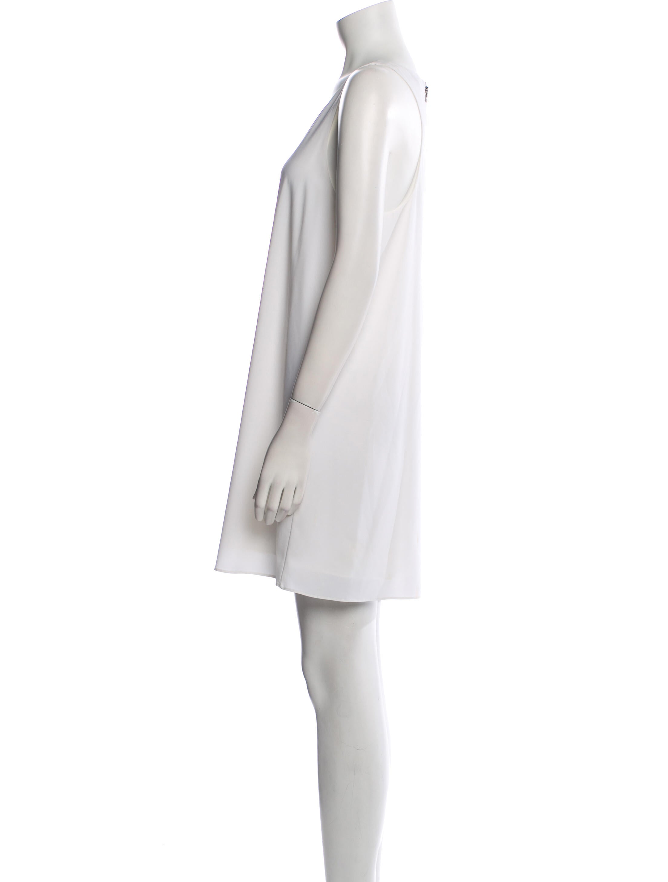 Alice + Olivia Scoop Neck Mini Dress